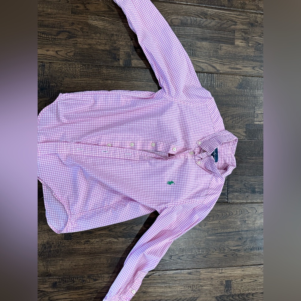 Ralph Lauren kids Button down shirt. Size 8